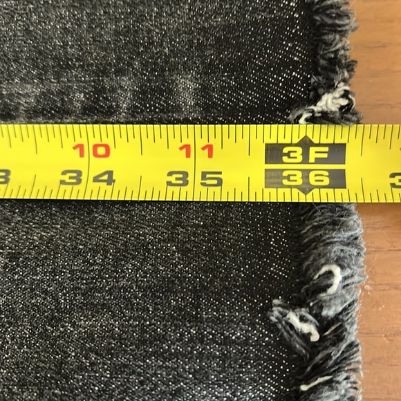 Judy Blue Knoxville High Rise Wide Leg Crop GrayBlack Jeans Released Hem JB88762 - Picture 15 of 15